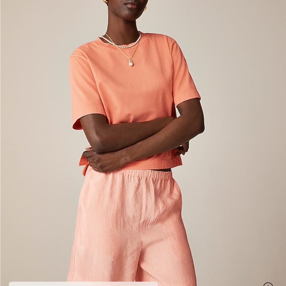 J. Crew  Boxy Short Sleeve Tee